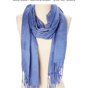 Scarf two for $20 mix-and-match blue